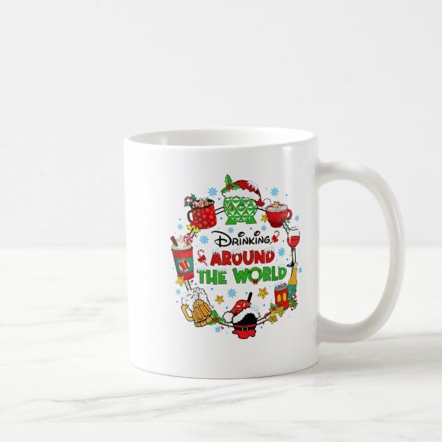 Mug Drinking Around The World Family Christmas Vacatio (Droite)