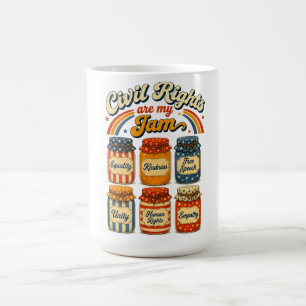 Mug Droits Civiques Sont Ma Marmelade Rétro Vintage