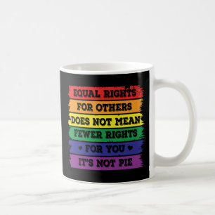 Mug Droits égaux   Droits LGBTQ   Fierté Parade   Ally