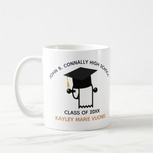 Mug Drôle 2021 Graduation Papier toilette Pandemic Sen