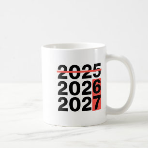 Mug Drôle 6 7 Fête Bonne Année 2026 2027 67 Mème S