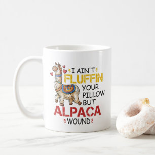 Mug Drôle Alpaca Wound Llama Infirmière Praticien Cade