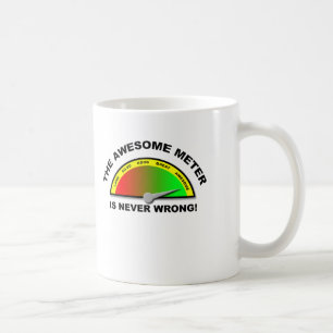 Mug drôle Awesome Meter