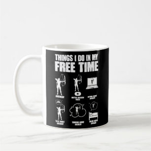 Mug Drôle Bowhuning Archer Bow Arrow Arrow