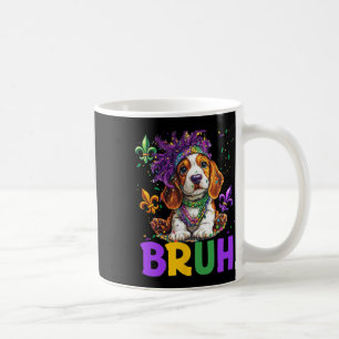 Mug Drôle Bybet Hound Chien Bruh Mème Pour Mardi Gras 