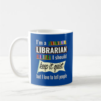 Mug Drôle cadeau bibliothécaire pour bibliothécaire dr
