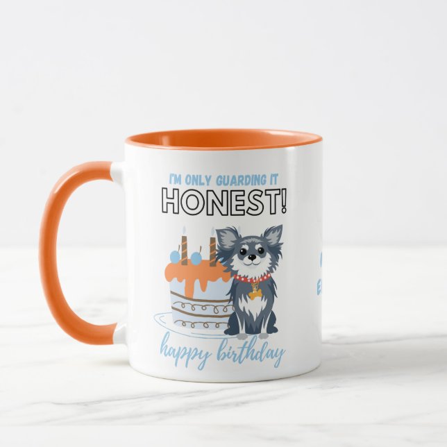 Mug Drôle cadeau d'anniversaire pour Grey Grey Chihuau (Gauche)