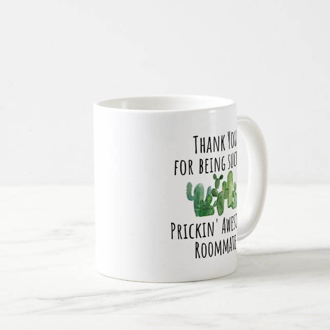 Mug Drôle cadeau de colocataire (Devant droit)