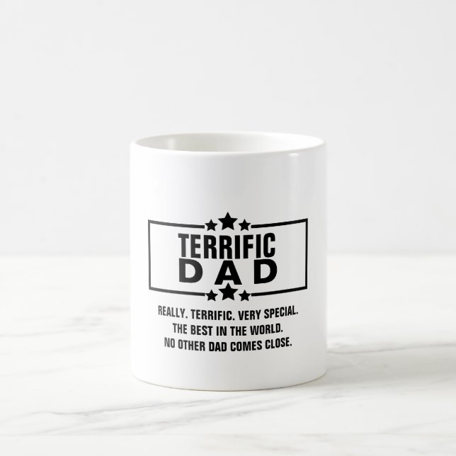 Mug Drôle cadeau de Fête des pères pour papa (Centre)