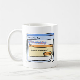 Mug Drôle cadeau de mariée et de chambre pour Humour d