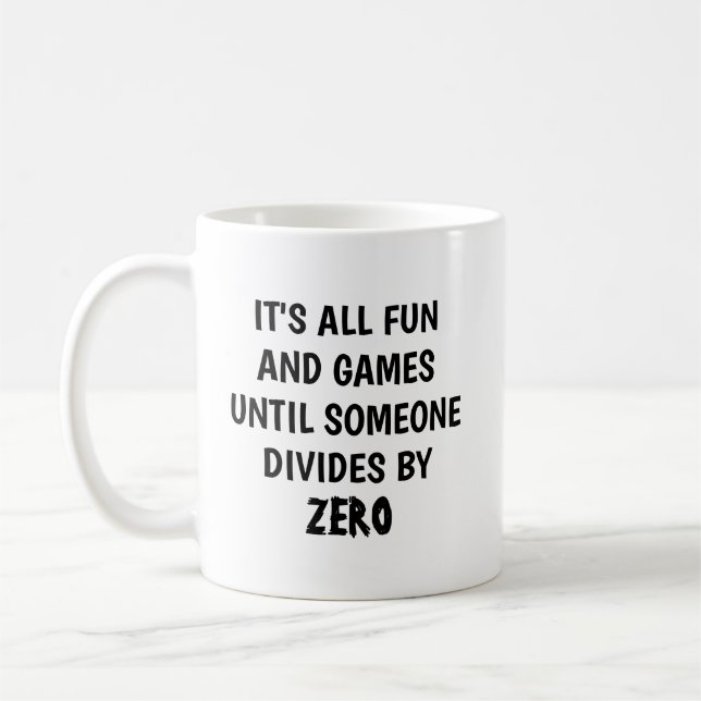 Mug Drôle cadeau pour l'enseignant de mathématiques ca (Gauche)