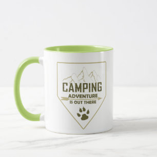 Mug Drôle camper de camping dit pour les campeurs