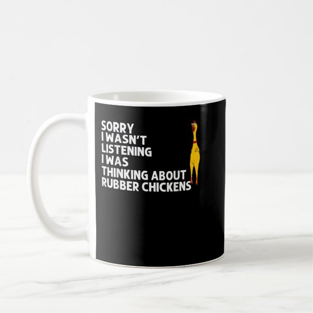 Mug Drôle Caoutchouc Poulets Cadeaux Hommes Femmes Cao (Gauche)