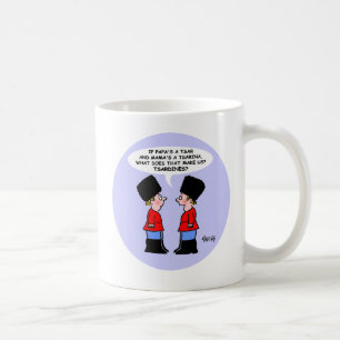 Mug Drôle Caricature Pour Enfants Russes Des Tsars Po