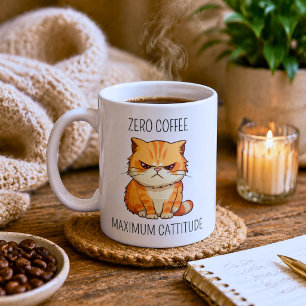 Mug Drôle Cattitude