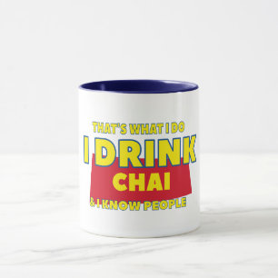 Mug Drôle C'est ce que je fais Je bois du thé et je co