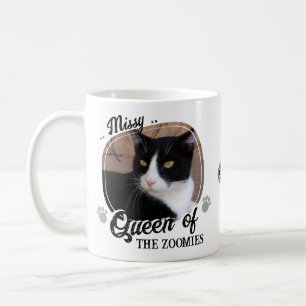 Mug Drôle Chat Photo Reine Des Zoomies