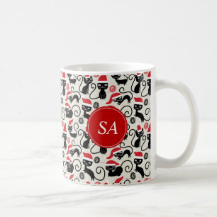 Mug Drôle chatons Cute chatons Portant le chapeau du P