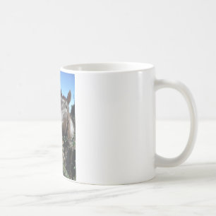 Mug Drôle Cheval brun visage