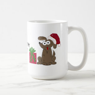 Mug Drôle chien de dessin avec dire