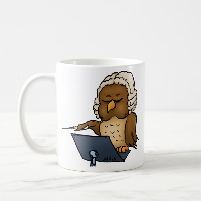 Mug Drôle Chouette (Gauche)