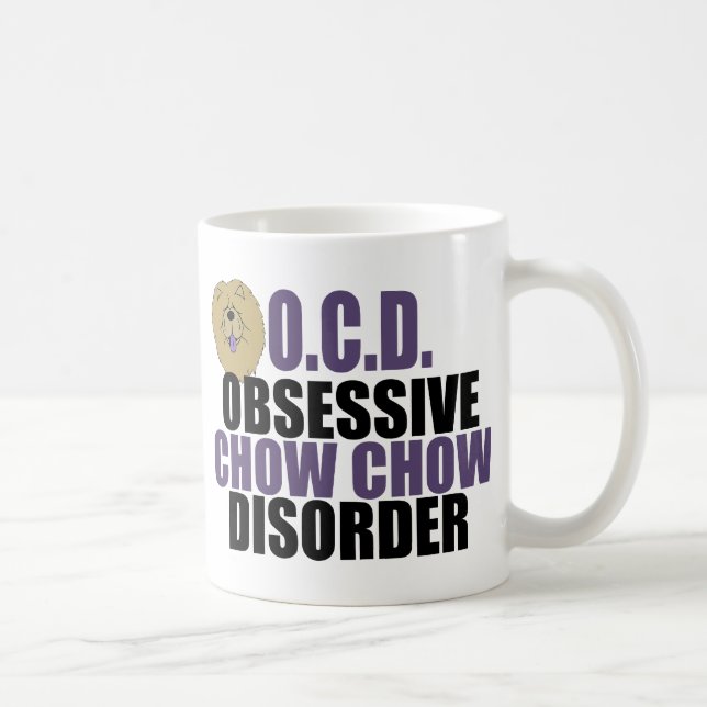 Mug Drôle Chow Chow Chow (Droite)