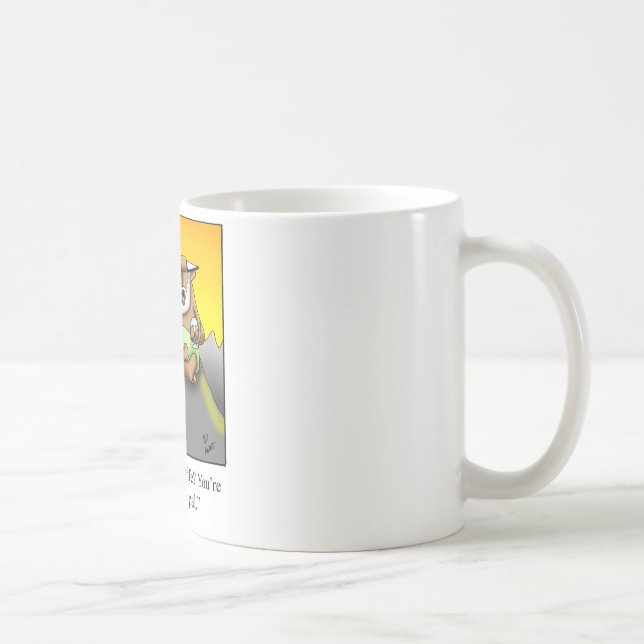 Mug Drôle Cigar Wise Man Cartoon Cadeaux! (Droite)