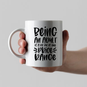 Mug Drôle Citation Sarcastique Adulte, Être Un Adulte