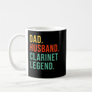 Mug Drôle Clarinet Papa Mari Légende Clarinetist Fath