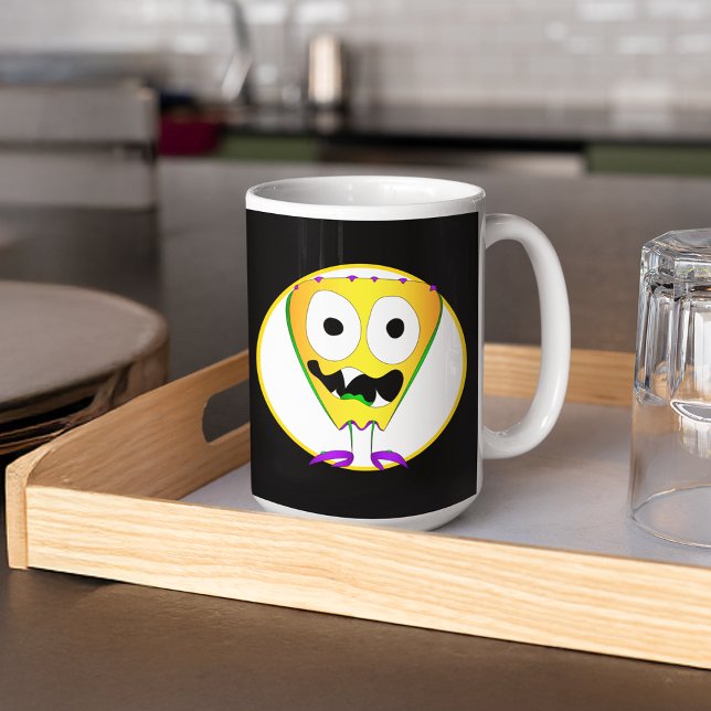 Mug Drôle, Coloré, Monstre De Dessin, Halloween (Take a look at this most excellent cartoon monster mug!)