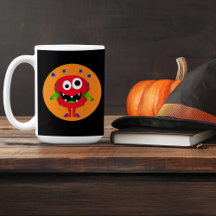 Drôle, Coloré, Monstre De Dessin, Halloween