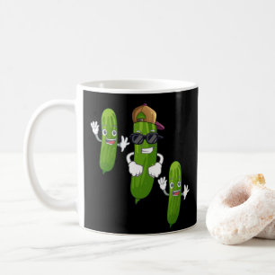 Mug Drôle Concombre Picket Danser Nourriture