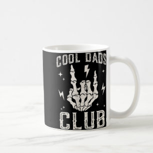 Mug Drôle Cool Dads Club Retro Skeleton Papa
