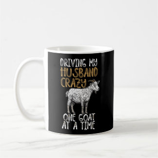 Mug Drôle Crazy Chèvre Lady Cadeau Pour Femmes Animaux