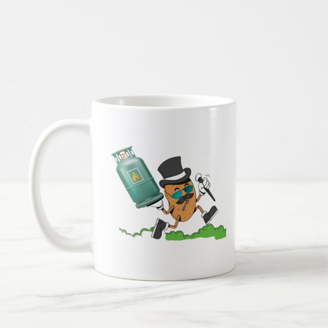 Mug drôle dale Propane (Gauche)