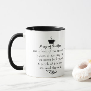 Mug drôle de café de bureau grossier, personne ne se s