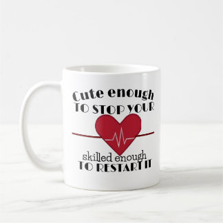 Mug Drôle de dire le cardiologue de la Saint Valentin