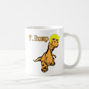 Mug drôle de Donald Trump T. Rump Dinosaure