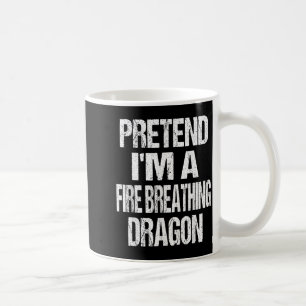 Mug Drôle de dragon cracheur de feu Halloween