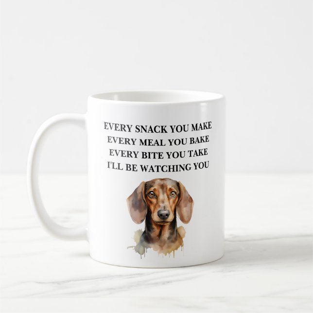 Mug Drôle de fête des mères – “Chaque snack que vous f (Gauche)