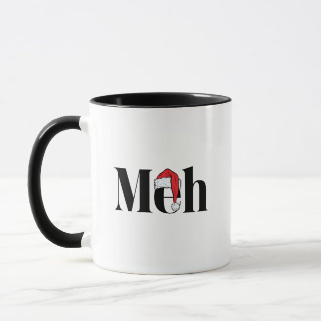 Mug Drôle de Noël sarcastique  (Gauche)