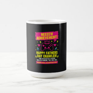 Mug Drôle de papa gamer Achievement Fête des Pères 