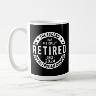 Mug drôle de retraite 2024