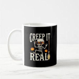 Mug Drôle de squelette dansant Halloween Creep It Real