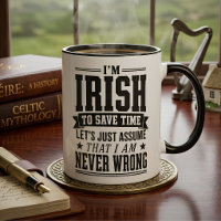 Drôle d'Irlandais jamais tort