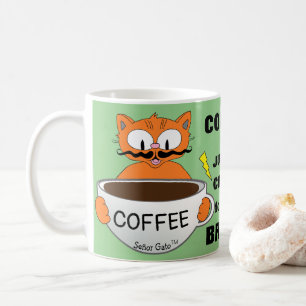 Mug Drôle Dit Cartoon Chat