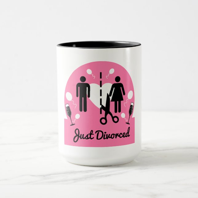 Mug Drôle Divorce Sympathy Dons (Centre)