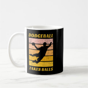 Mug Drôle Dodgeball prend Balls Team Joueur Ball Jeux