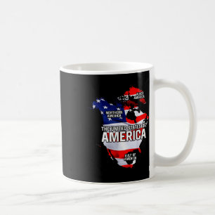 Mug Drôle Donald Trump Drapeau américain Canada Groenl
