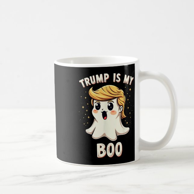 Mug Drôle Donald Trump Ghost Parti d'Halloween Éffraya (Droite)